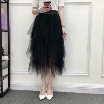Chân váy voan TUA NHỌN dáng xoè CÁ TÍNH