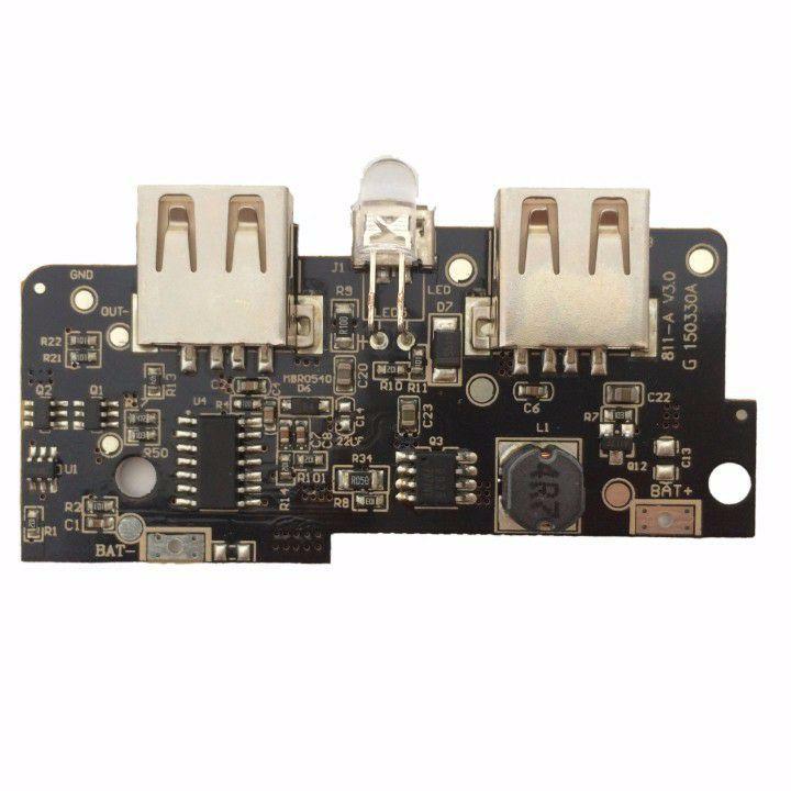 Mạch sạc dự phòng 2 cổng USB