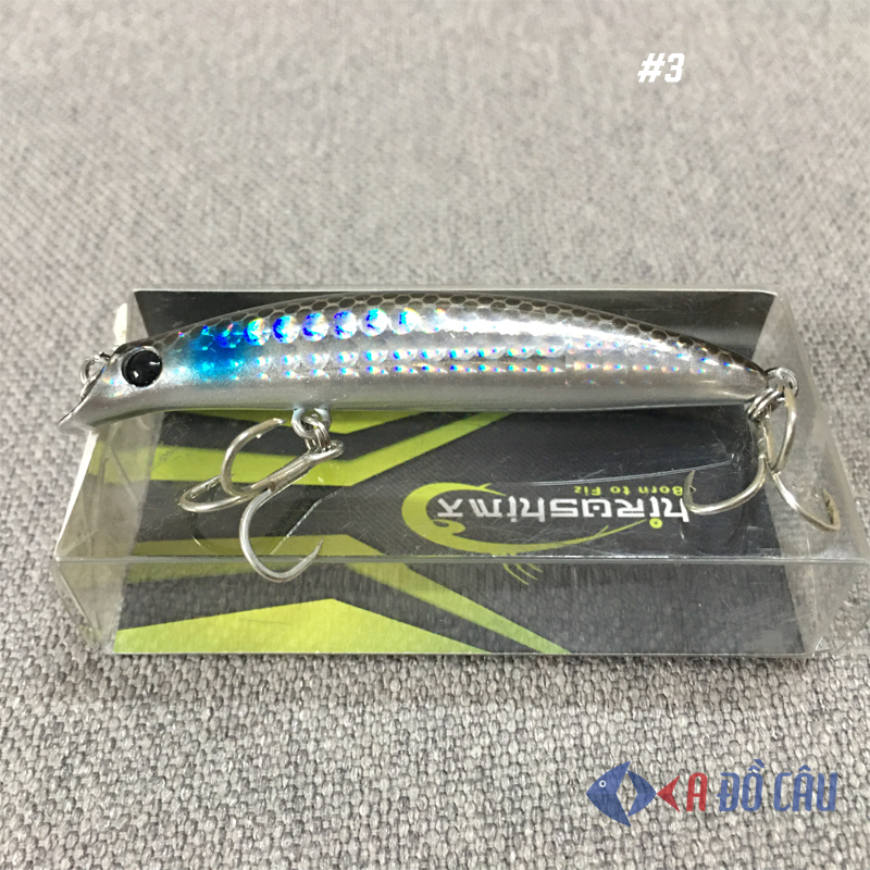 Mồi câu cá Chẽm, cá Tráp Minnow Lipless75 -7G