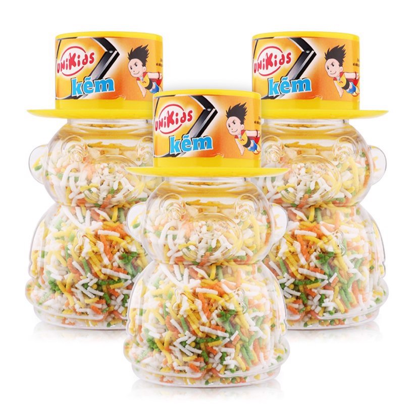 CỐM UNIKIDS KẼM DÀNH CHO BÉ BIẾNG ĂN, SỨC ĐỀ KHÁNG KÉM DO THIẾU VI CHẤT DINH DƯỠNG