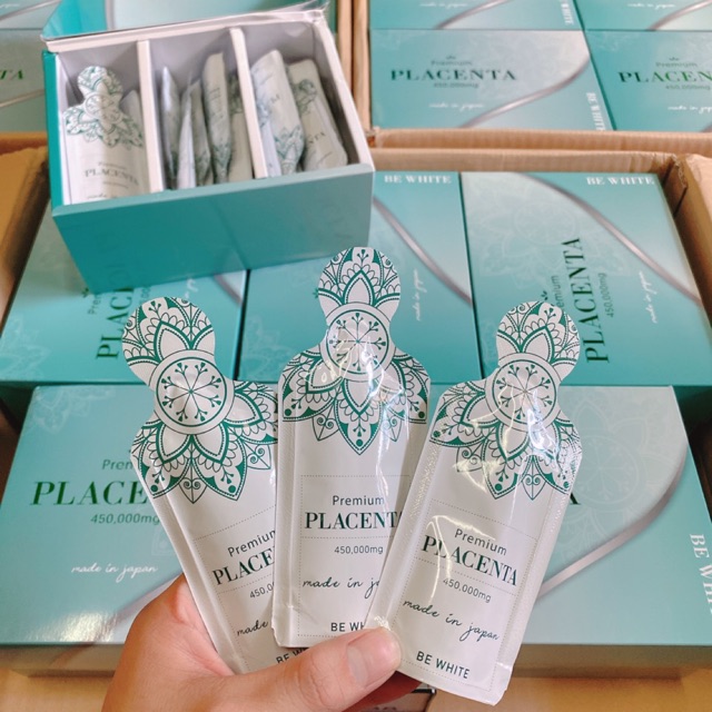 NHAU THAI NGỰA ĐUA BEWHITE PLACENTA 450000MG