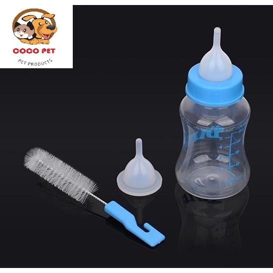 Bình Ti Sữa/Bình Sữa Dành Cho Chó Mèo Sơ Sinh 60ML
