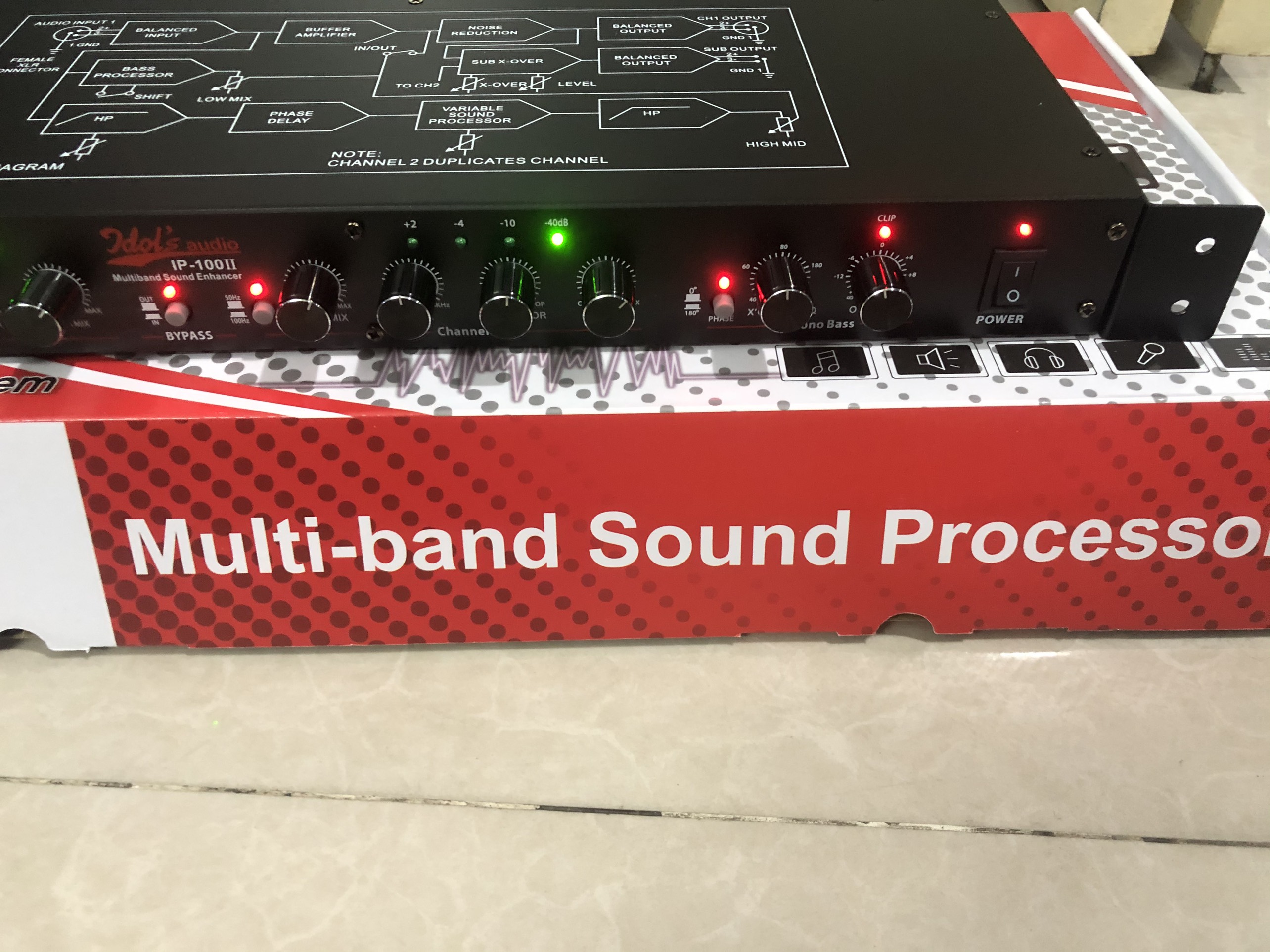 NÂNG TIẾNG NHẬP KHẨU IDOL IP-100II