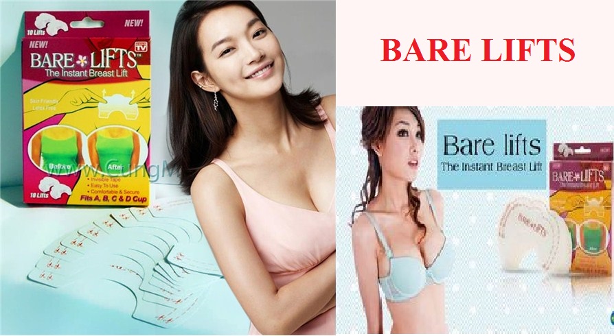 Hôp 10 miếng dán nâng ngực Bare Lift