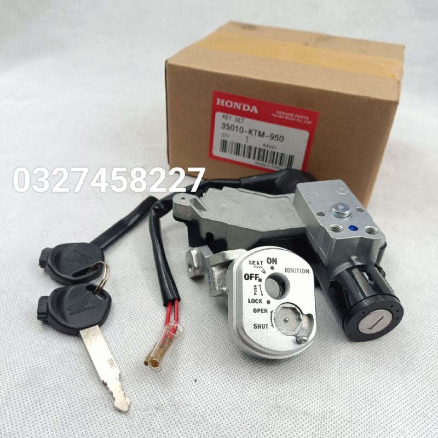 Bộ ổ khóa điện xe future neo, x 125... giắc 2 dây zin