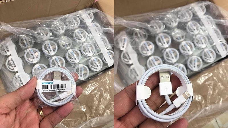 Cáp sạc Lightning cho iPhone 5 6 7 6plus 7plus ( Trắng ) – Hàng xuất nhật