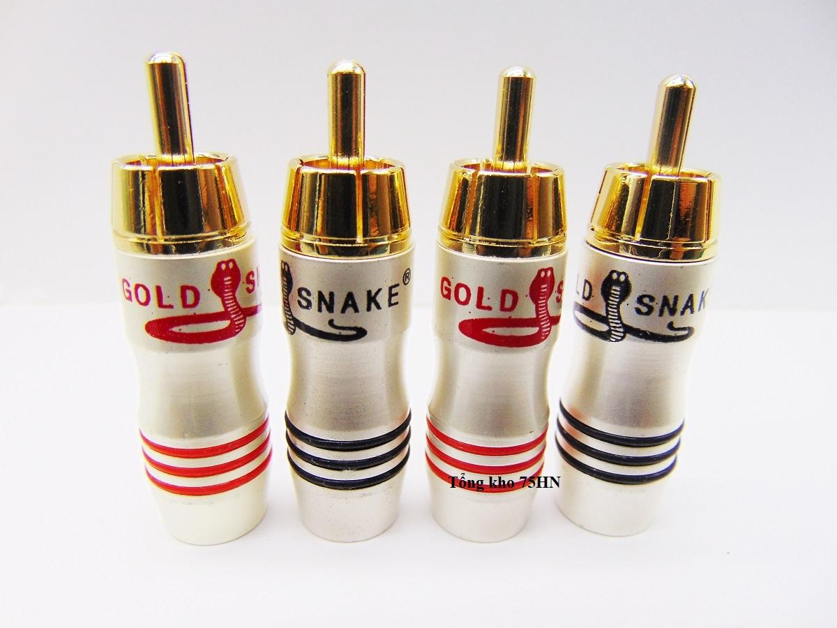 04 Jack AV / Jack hoa sen / Jack bông sen Gold Snake (đen- đỏ)