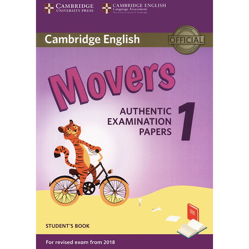 Sách - Cambridge English - Movers 1 (For Revised Exam From 2018)|Không Kèm CD