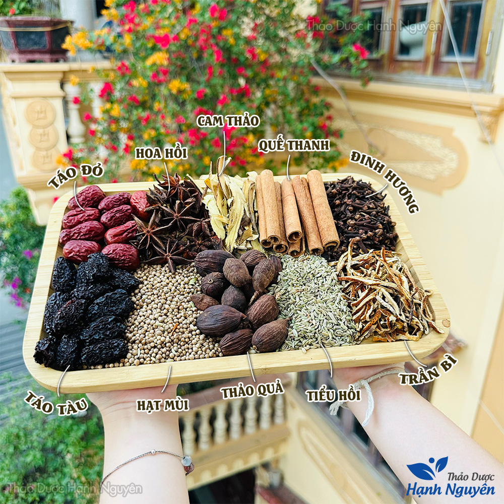 Gia vị mì vịt tiềm Hồng Kong, gói gia vị tiềm vịt đầy đủ, thơm ngon, tiện lợi