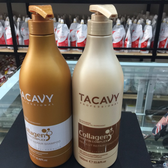 Cặp gội xả Collagen Tacavy 1000ml x2