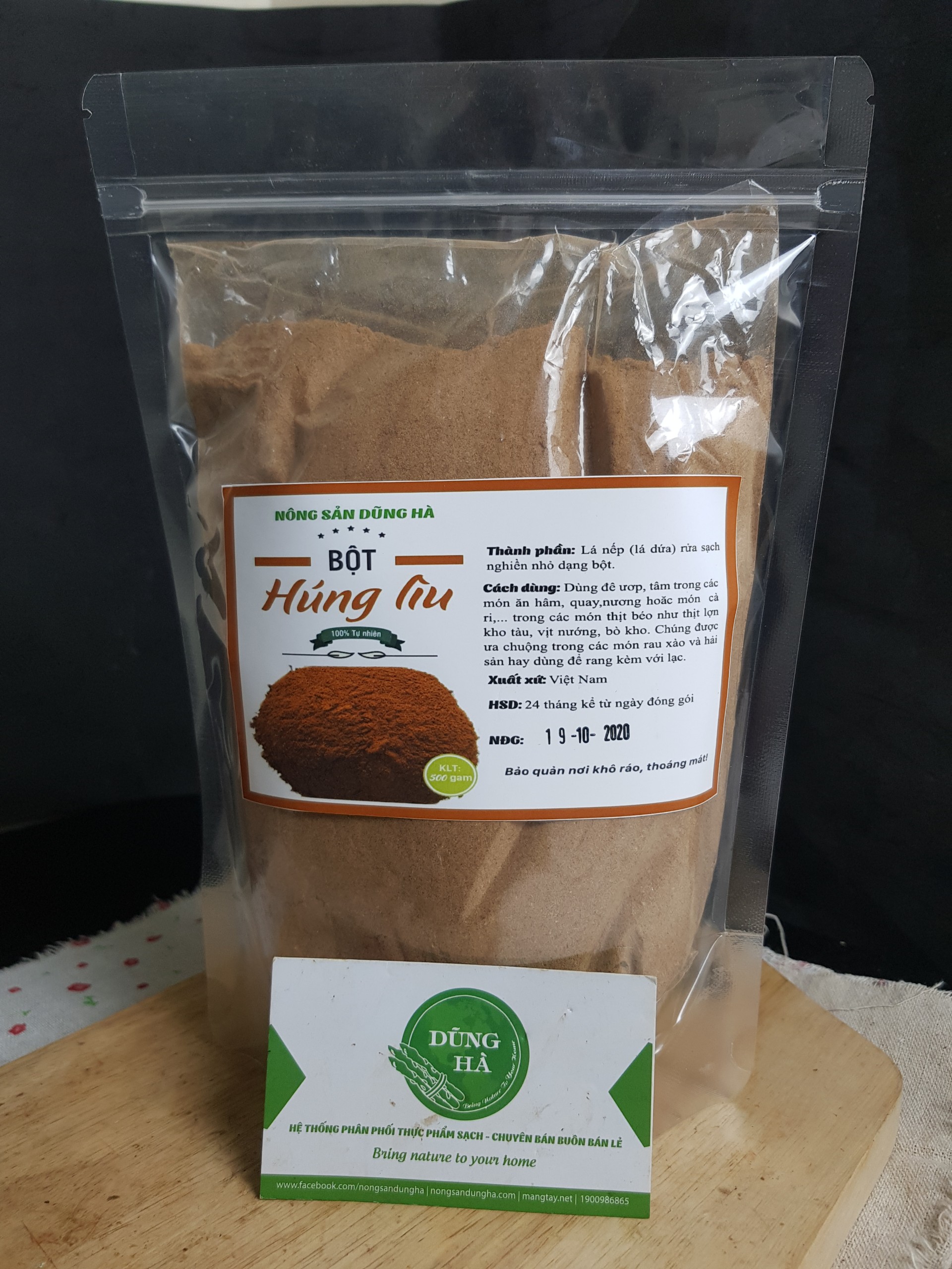 Bột Húng Lìu 100% nguyên chất