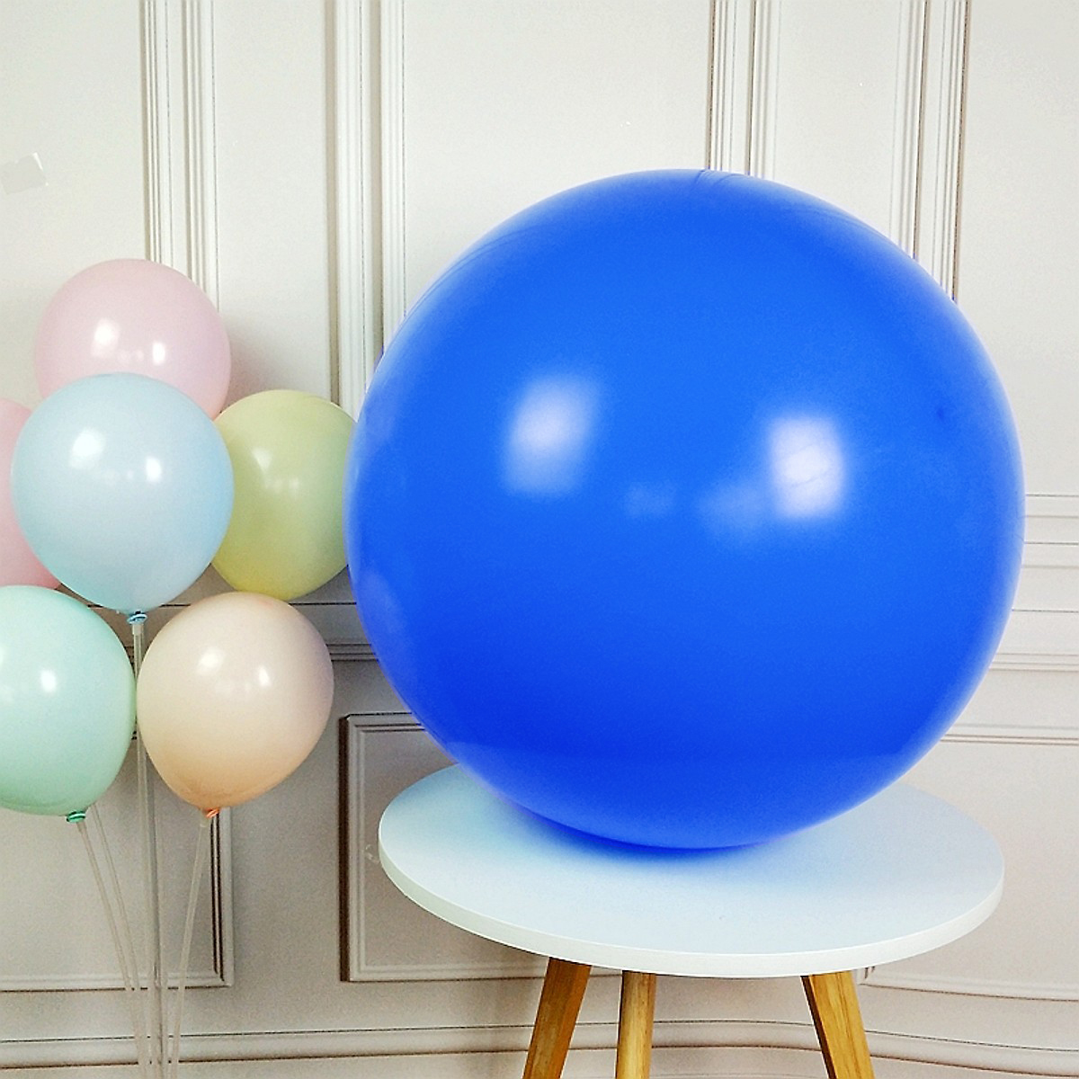 [HCM]Bong bóng khổng lồ 110cm - Bóng nhũ 110cm -Bóng siêu  nhũ trang trí tiệc