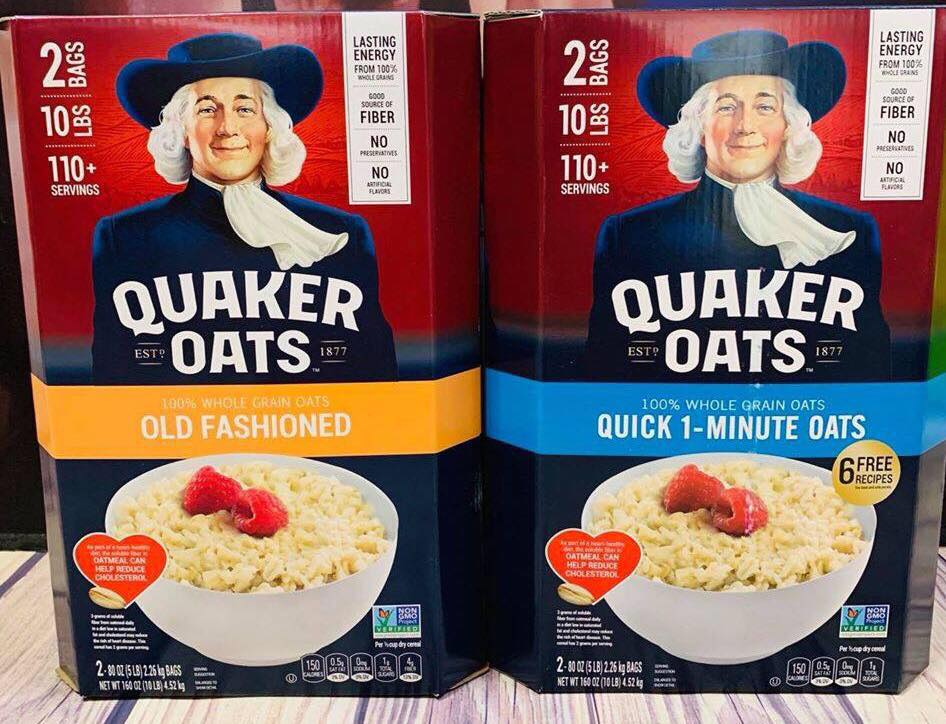 YẾN MẠCH QUAKER QUICK1 MINUTES 4.5KG