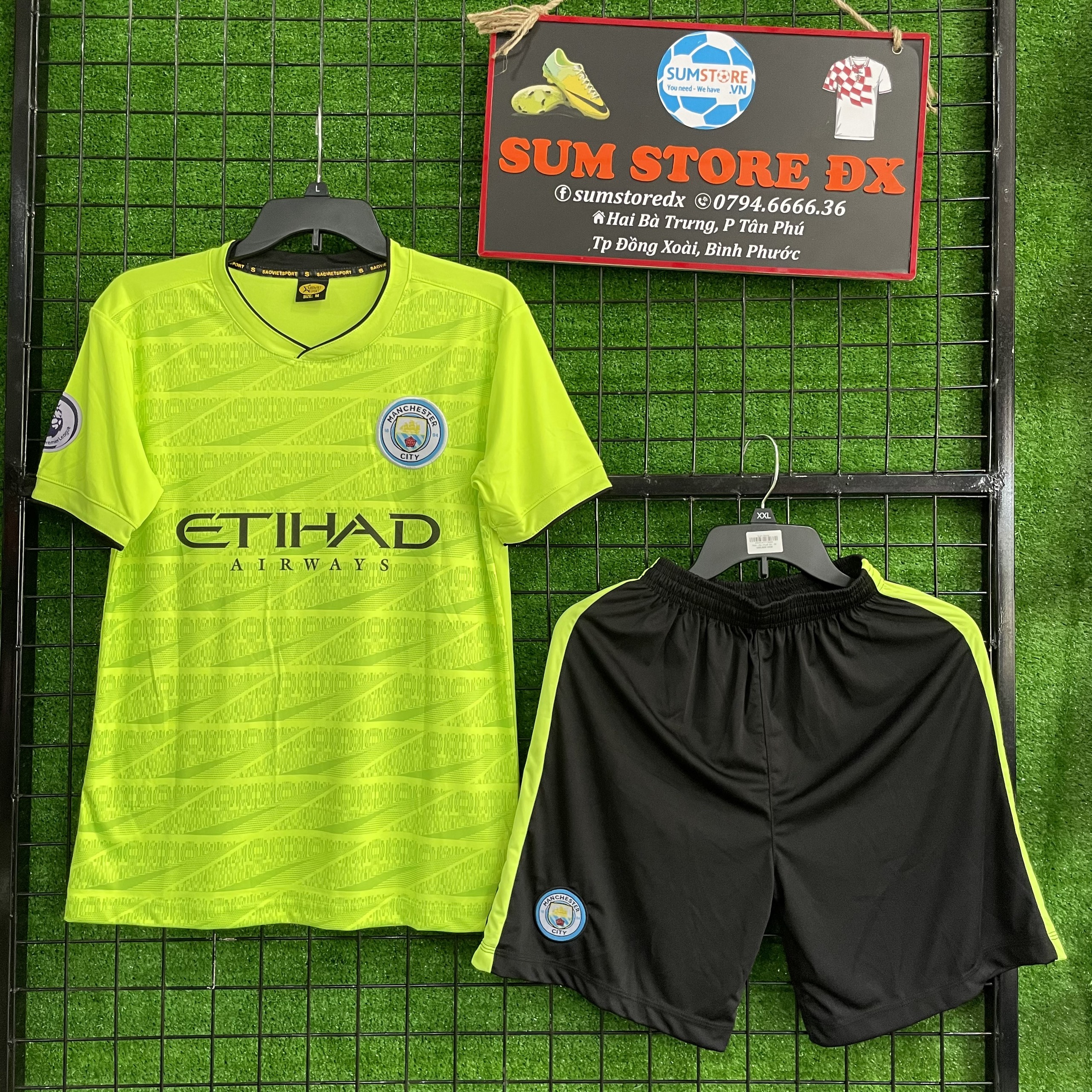 Đồ Đá Banh CLB Man city chuối SV–Áo Bóng Đá, Đồ Thể Thao Nam Nữ Mẫu Mới