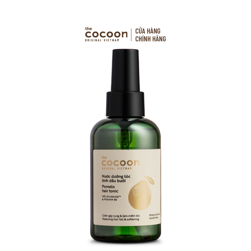 Nước dưỡng tóc tinh dầu bưởi Cocoon giúp giảm gãy rụng & làm mềm tóc 140ml nhập khẩu