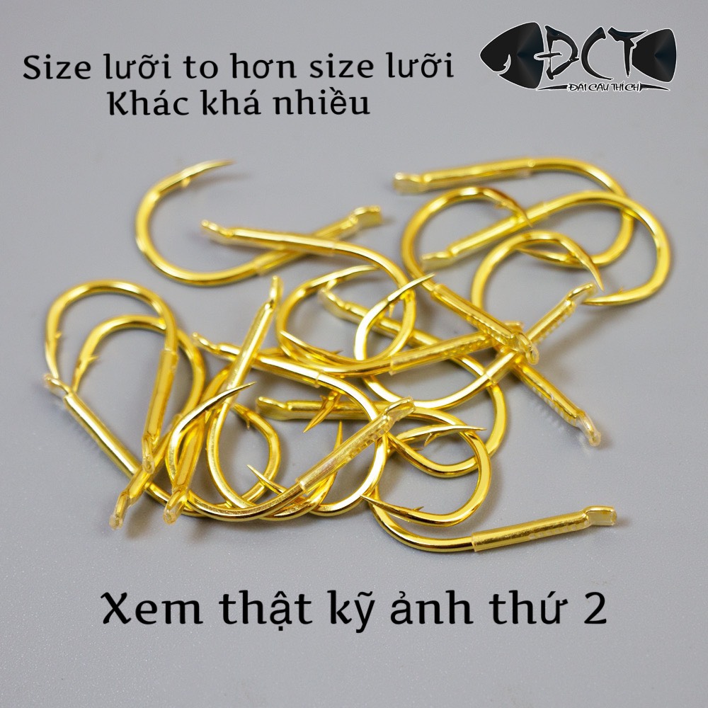 Lưỡi câu săn hàng cao cấp Huỳnh Vương vỉ 10 lưỡi