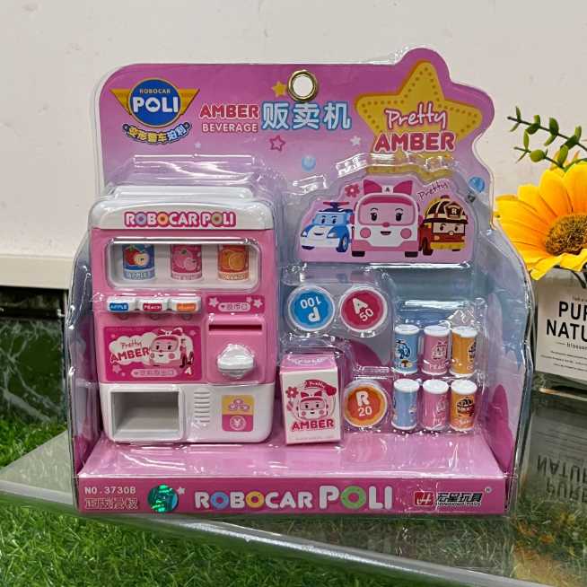 Két sắt mini POLI cho bé chạy pin