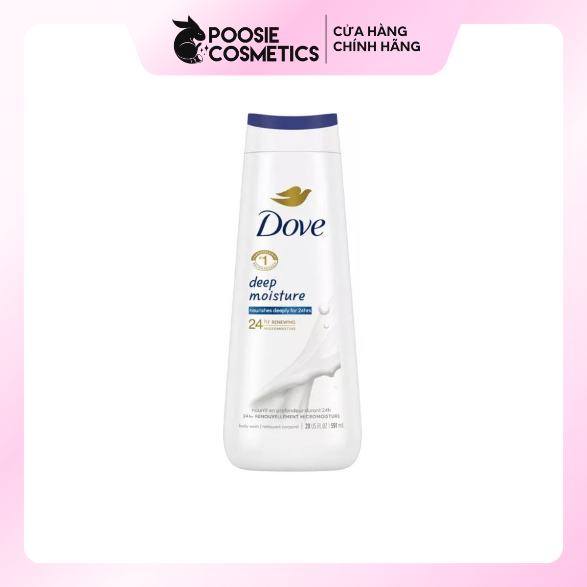 Sữa tắm Dove Deep Moisture Liquid 680ml