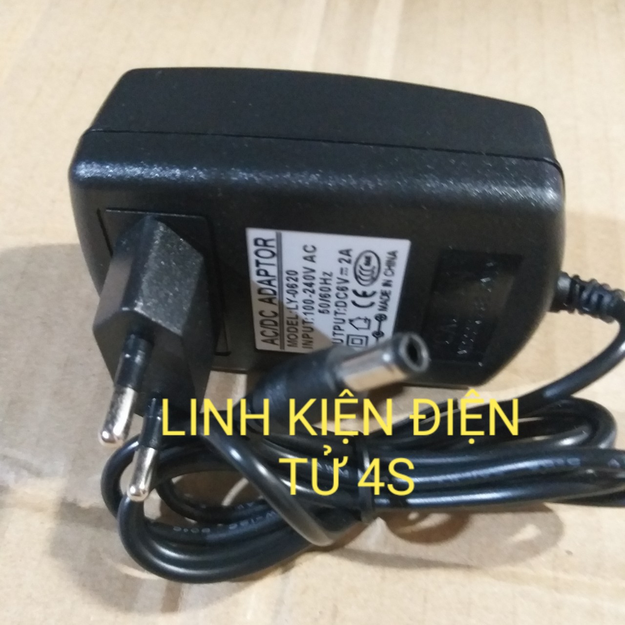 ADAPTER AC-DC 6V - 2A - CHUẨN 5.5MM