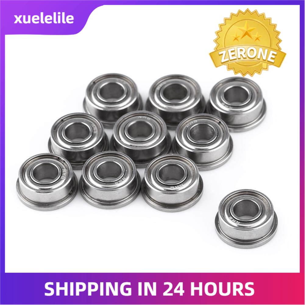 10pcs F684ZZ Double-shielded Miniature Flanged Ball Bearings 4x9x4mm for 3D Printer Model