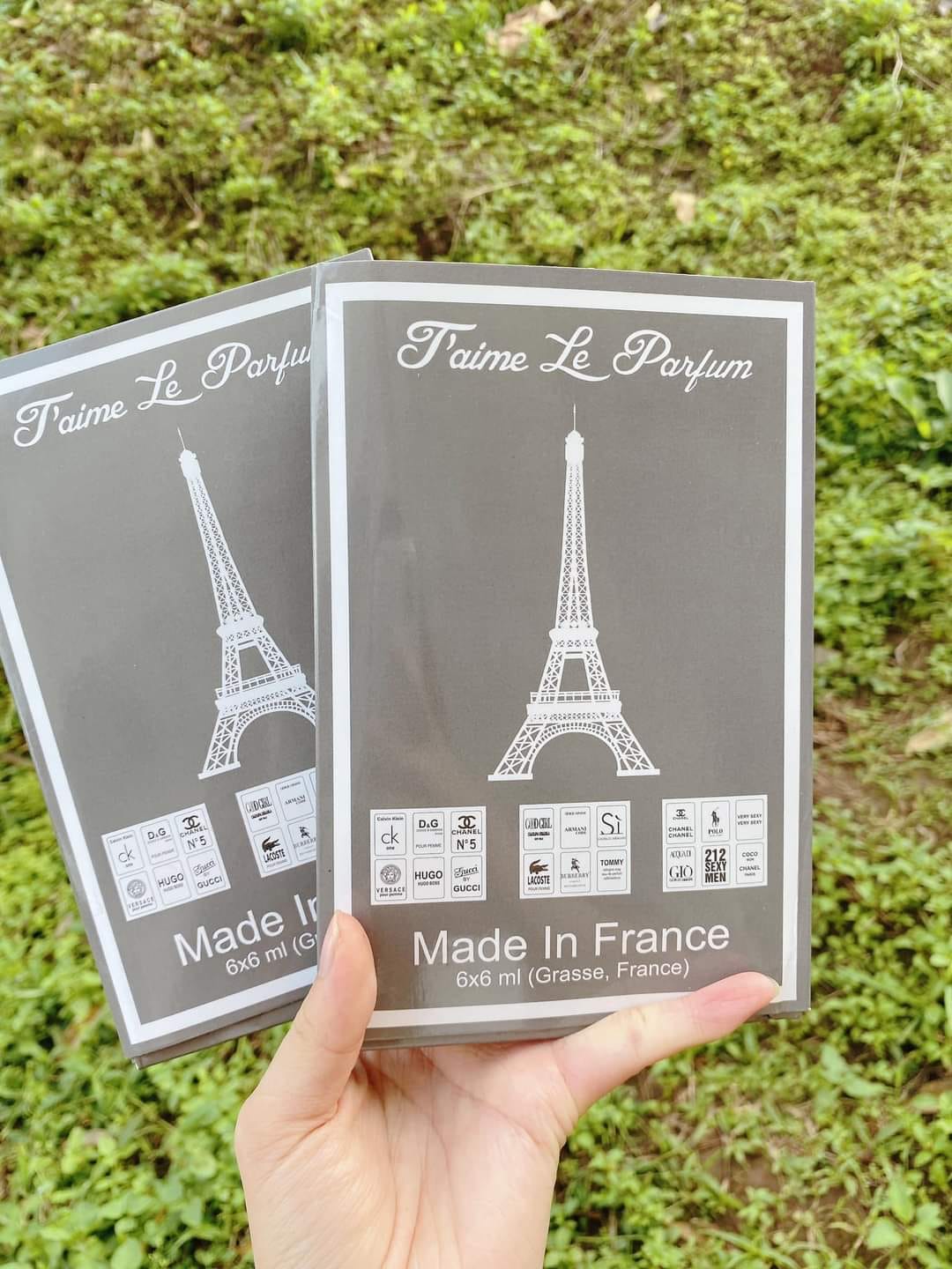 Set nước hoa tháp 6 chai - nước hoa dạng lăn