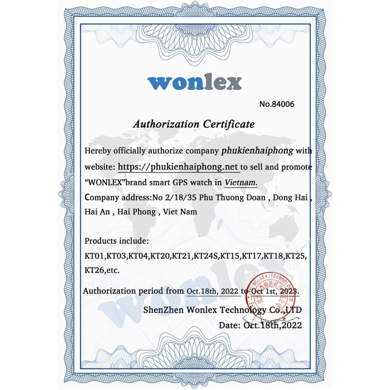 Đồng hồ thông minh WONLEX KT32 4G ANDROID 8.1 GPS
