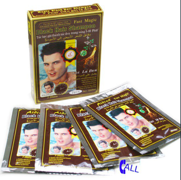 Dầu Gội Đen Tóc Black Hair Shampoo
