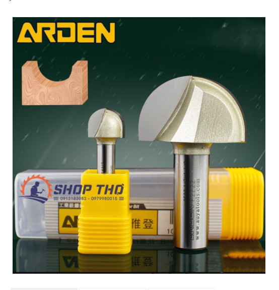 Mũi phay đánh rãnh tròn ARDEN 0502