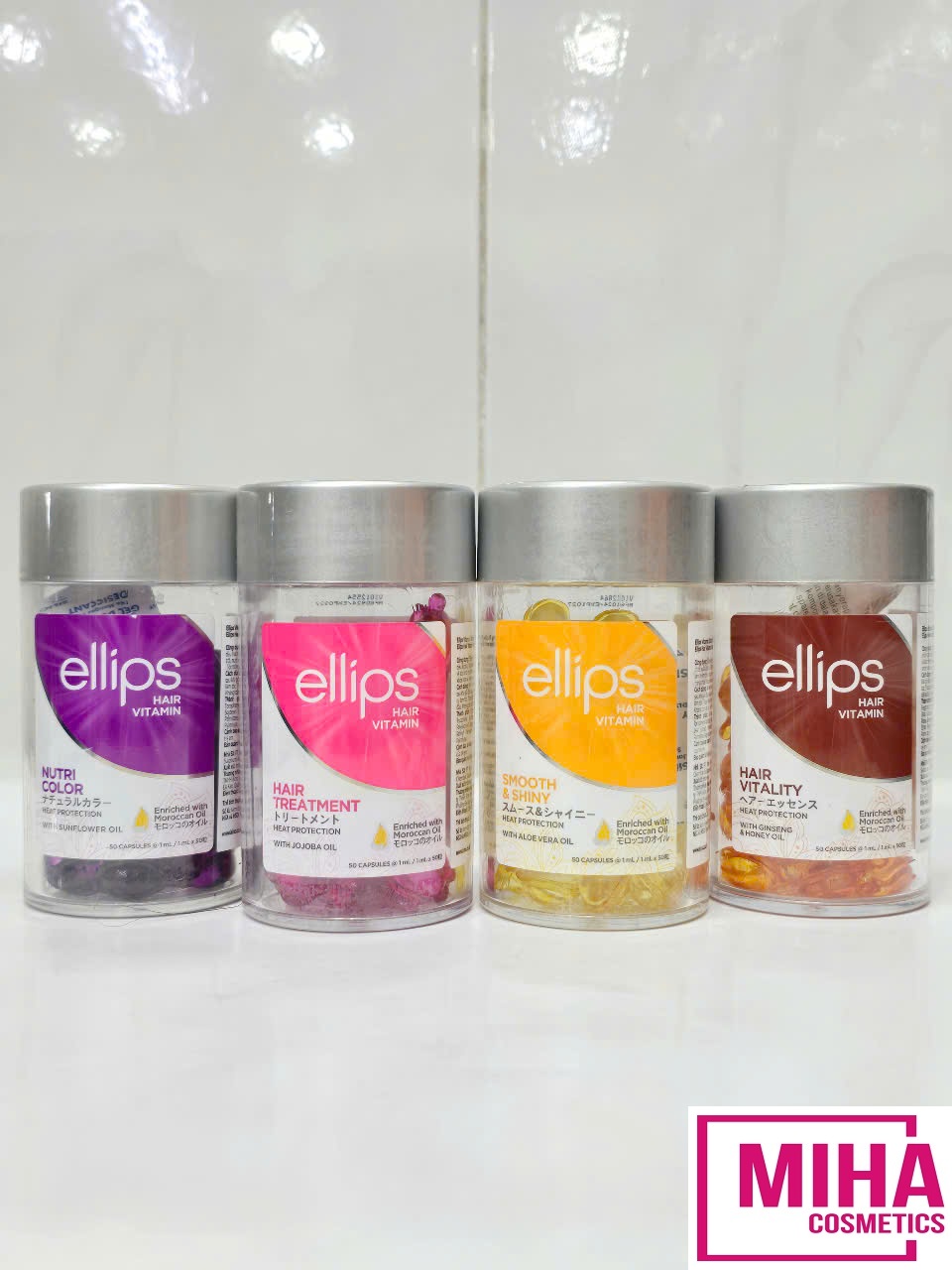 Hộp 50 Viên Serum Vitamin Dưỡng Tóc Ellips