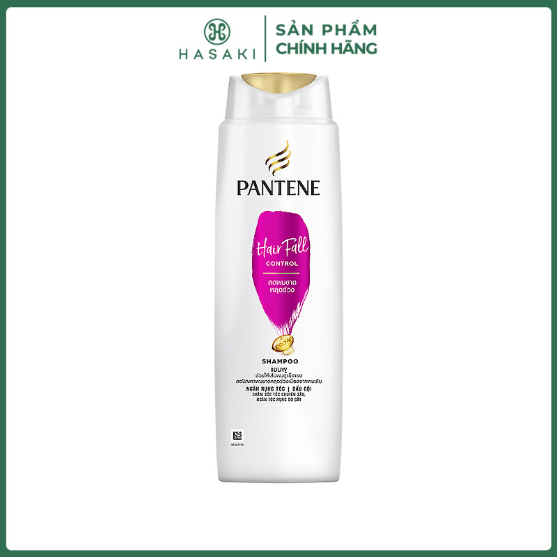 Dầu gội pantene ngăn rụng tóc hair fall control shampoo 650g
