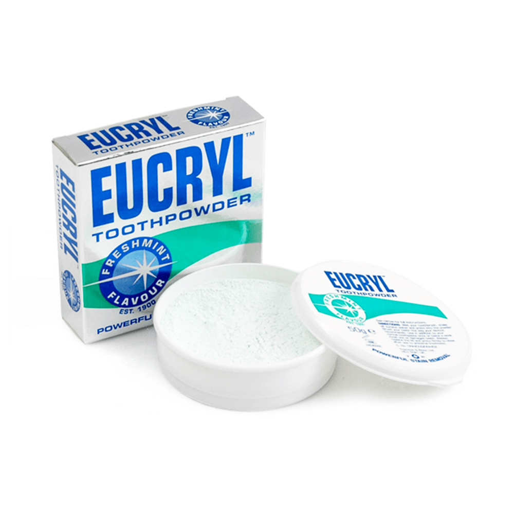 Bột Đánh Răng Tẩy Trắng Eucryl Toothpowder 50g