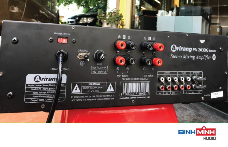 Amply Karaoke Arirang PA 203XG Bluetooth