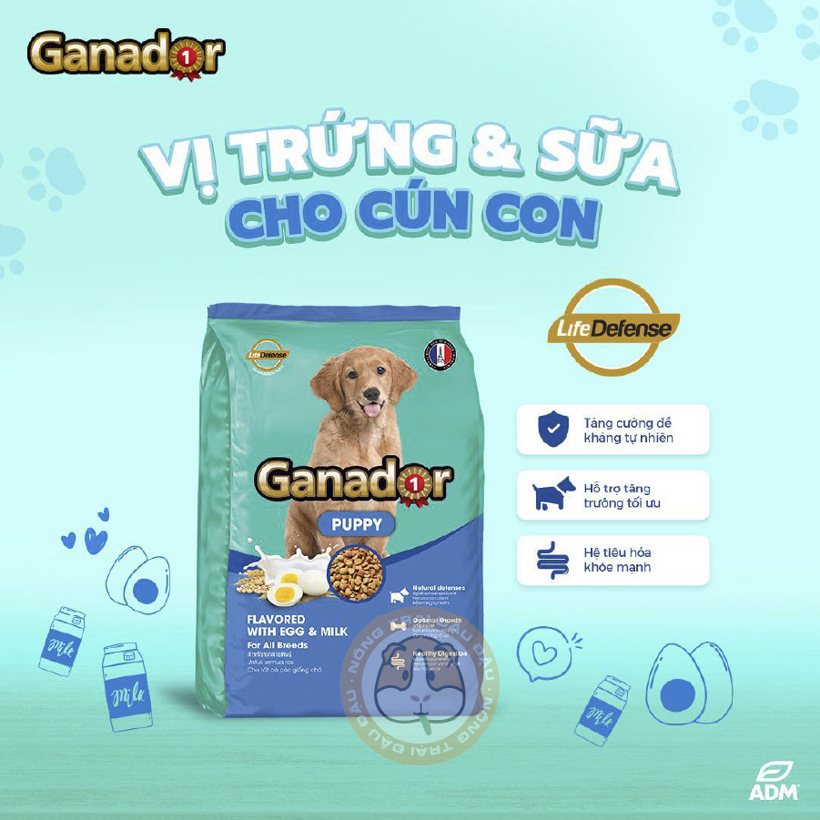Thức Ăn Hạt Ganador Cho Chó 400g