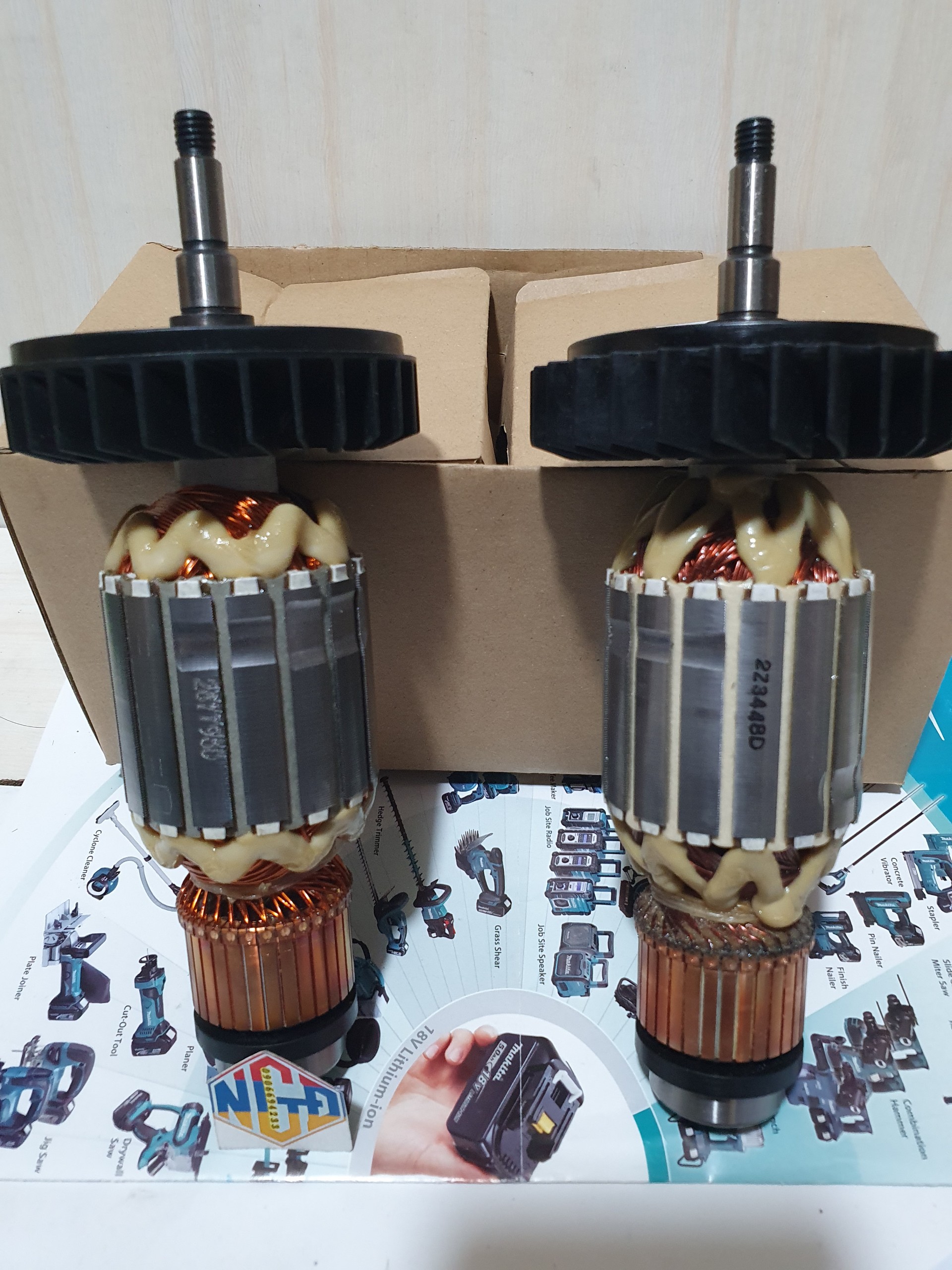 Rotor ruột máy mài makita ga 7060- ga7020