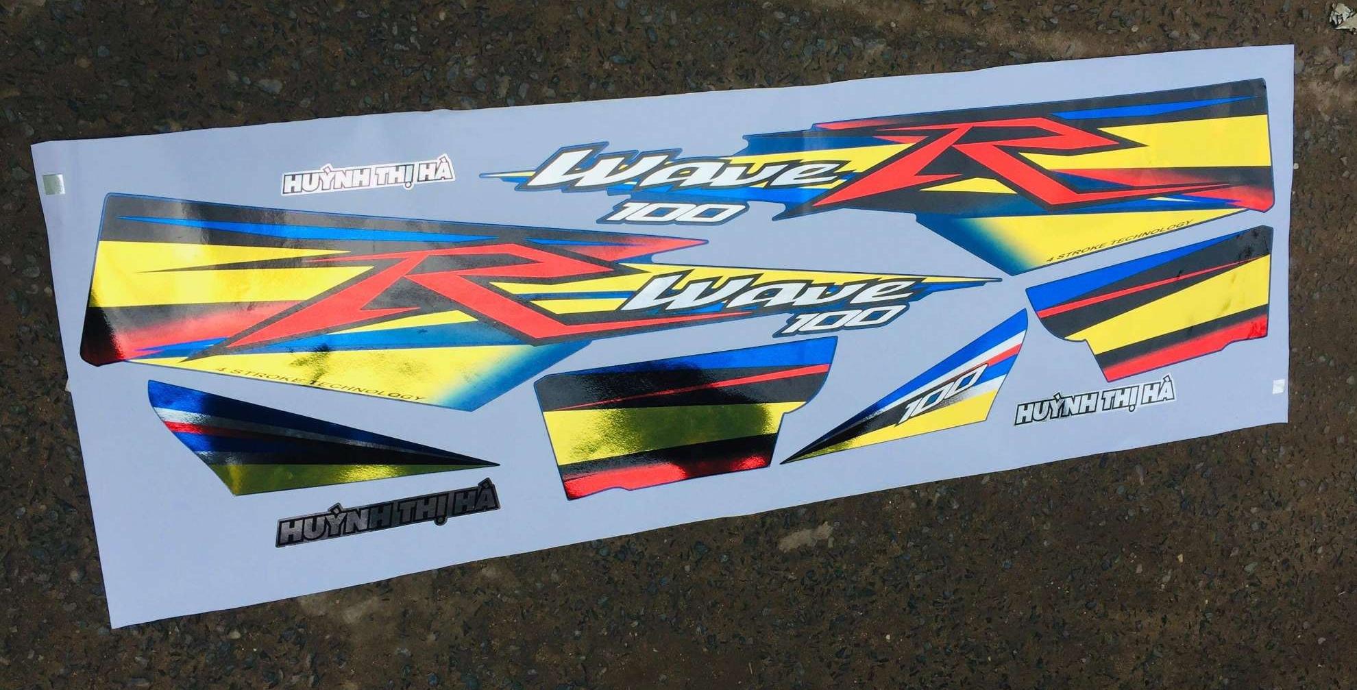 [ QUÍ KHÁCH VUI LÒNG MANG TEM RA TIỆM CHO THỢ DÁN] TEM RỜI wave nhỏ  Crom