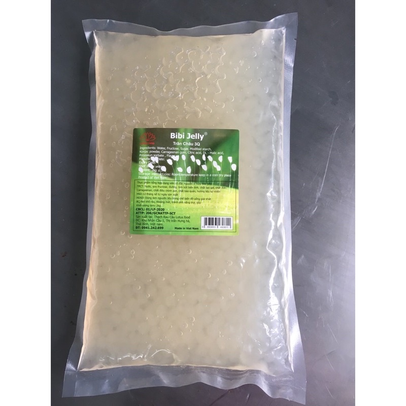 trân châu 3Q bibi Jelly 2kg
