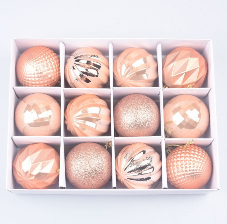 Set 6 quả châu trang trí noel 6cm MẪU E2 (ấn mua ngay để chọn phân loại)