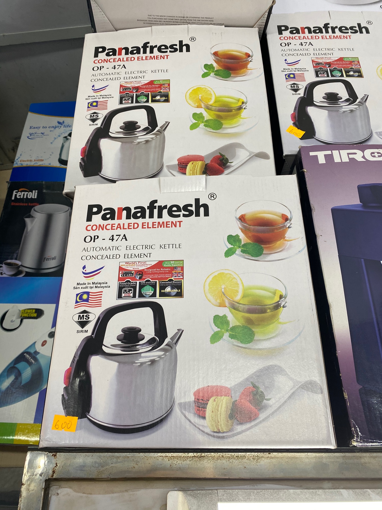 [HCM]Ấm điện panafresh 47A (hai loại mâm và cọng)