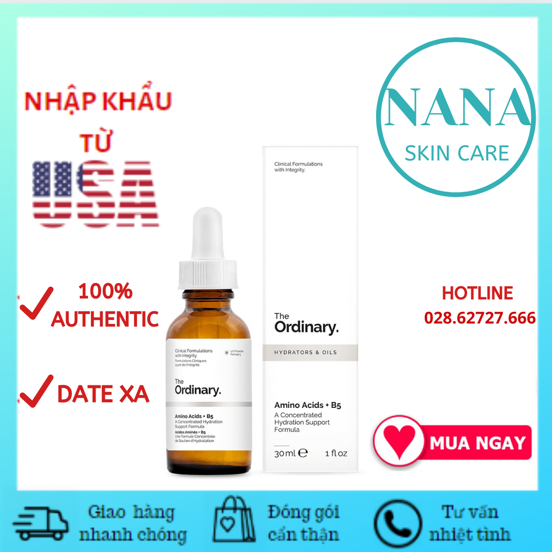 Phục hồi da the ordinary amino acids + b5
