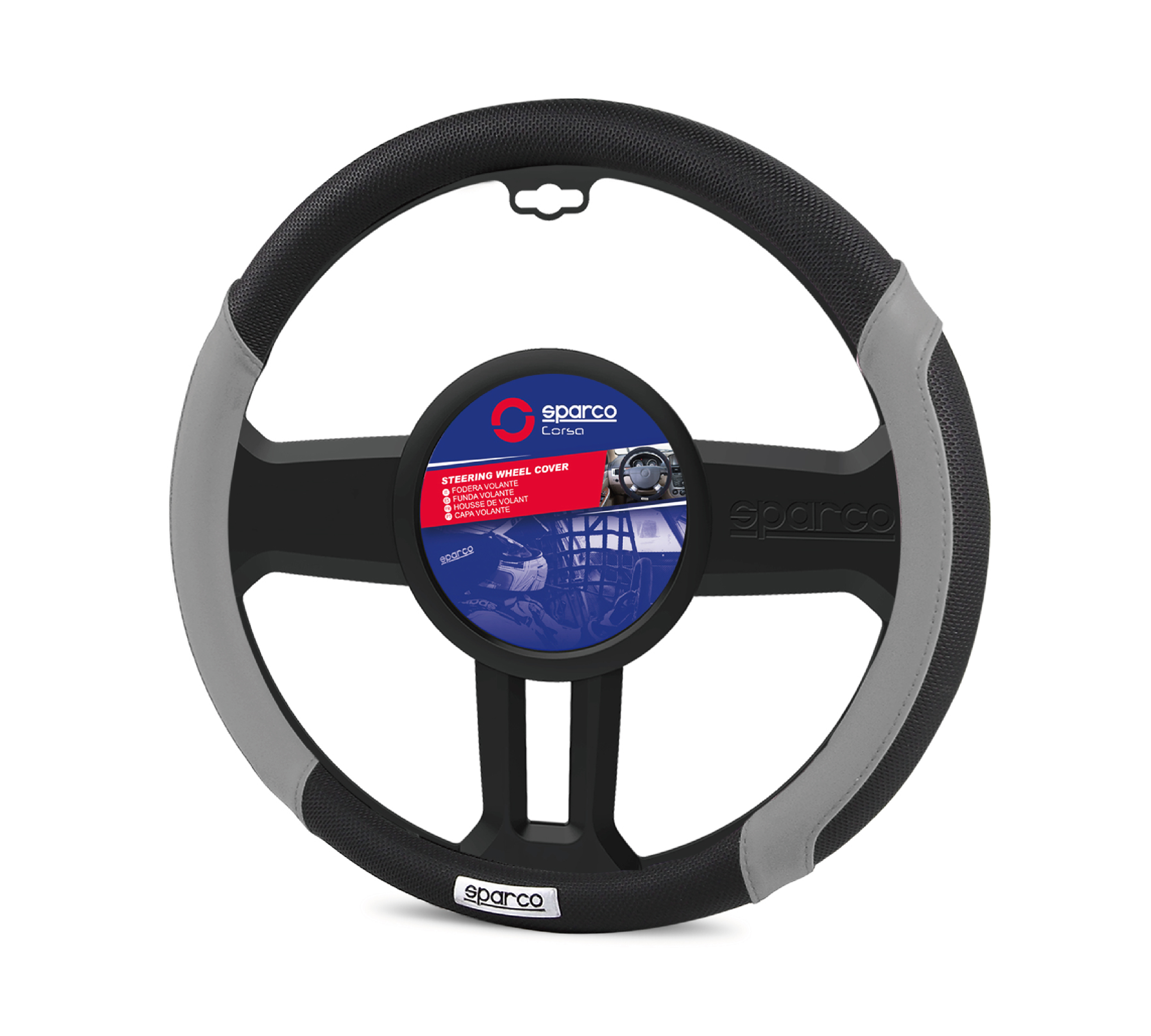 [HCM]Bọc vô lăng Sparco Corsa (SPC1113GR)