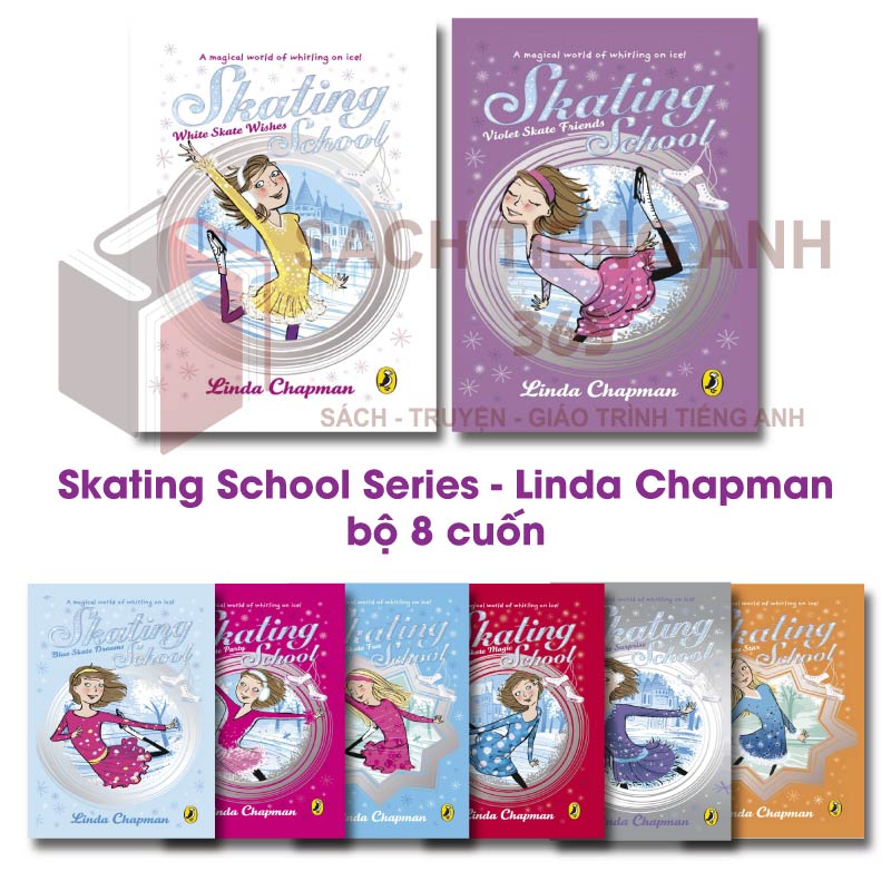 [Bộ Truyện Tiếng Anh] Skating School – 8 books