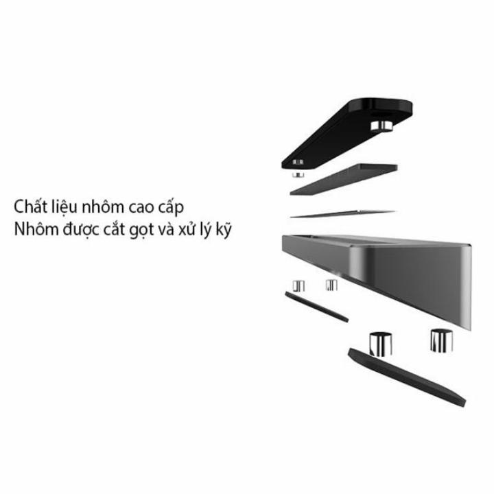 Bảng số điện thoại gắn taplo ô tô, xe hơi chất liệu hợp kim nhôm Y-478 (Màu xám) Bảng số điện thoại ô tô số to, rõ ràng