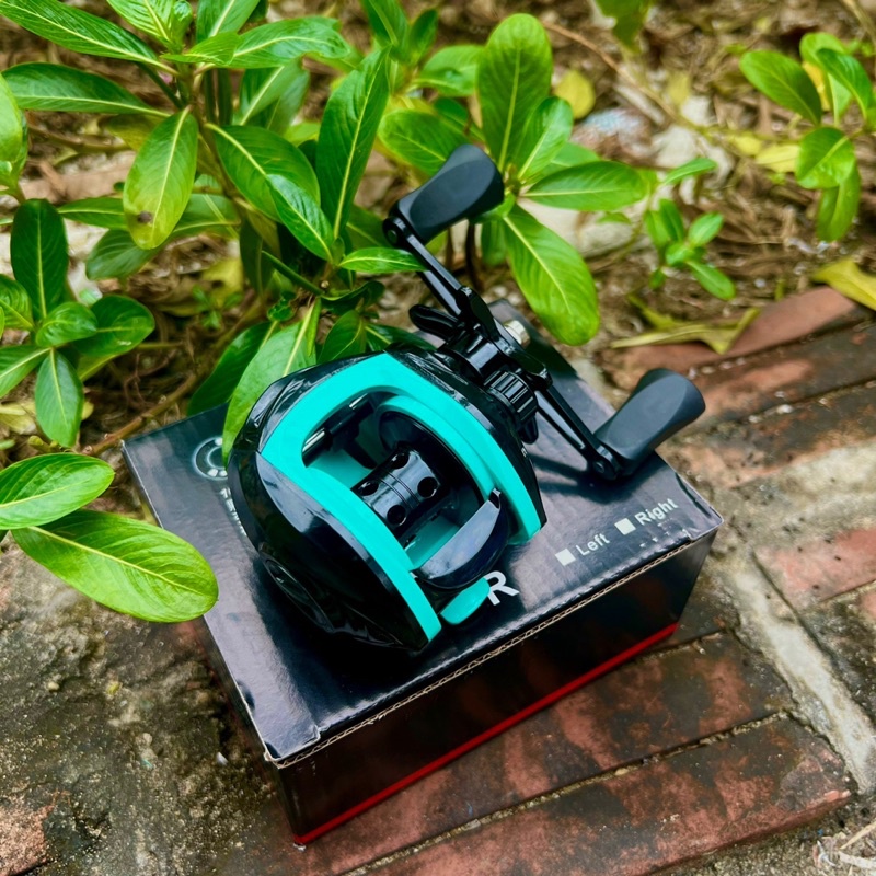 Máy câu cá máy ngang sky blue xanh ngọc