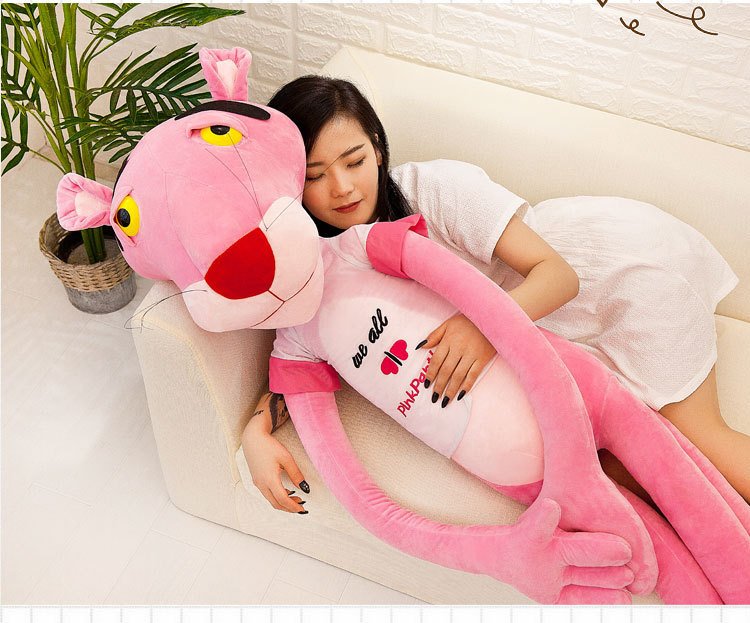 Gấu bông báo hồng pink panther đáng yêu size 60cm size 80cm size 60cm - 80cm- 1mét - 1m3 - 1m6- 1m8
