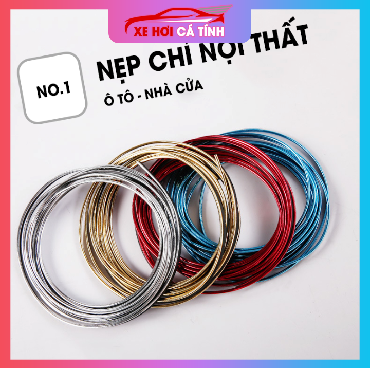 VIỀN TRANG TRÍ NỘI THẤT XE HƠI 5D, 5M CÓ GỜ TẠO MA XÁT, TÔ ĐIỂM NỘI THẤT XE - carbon