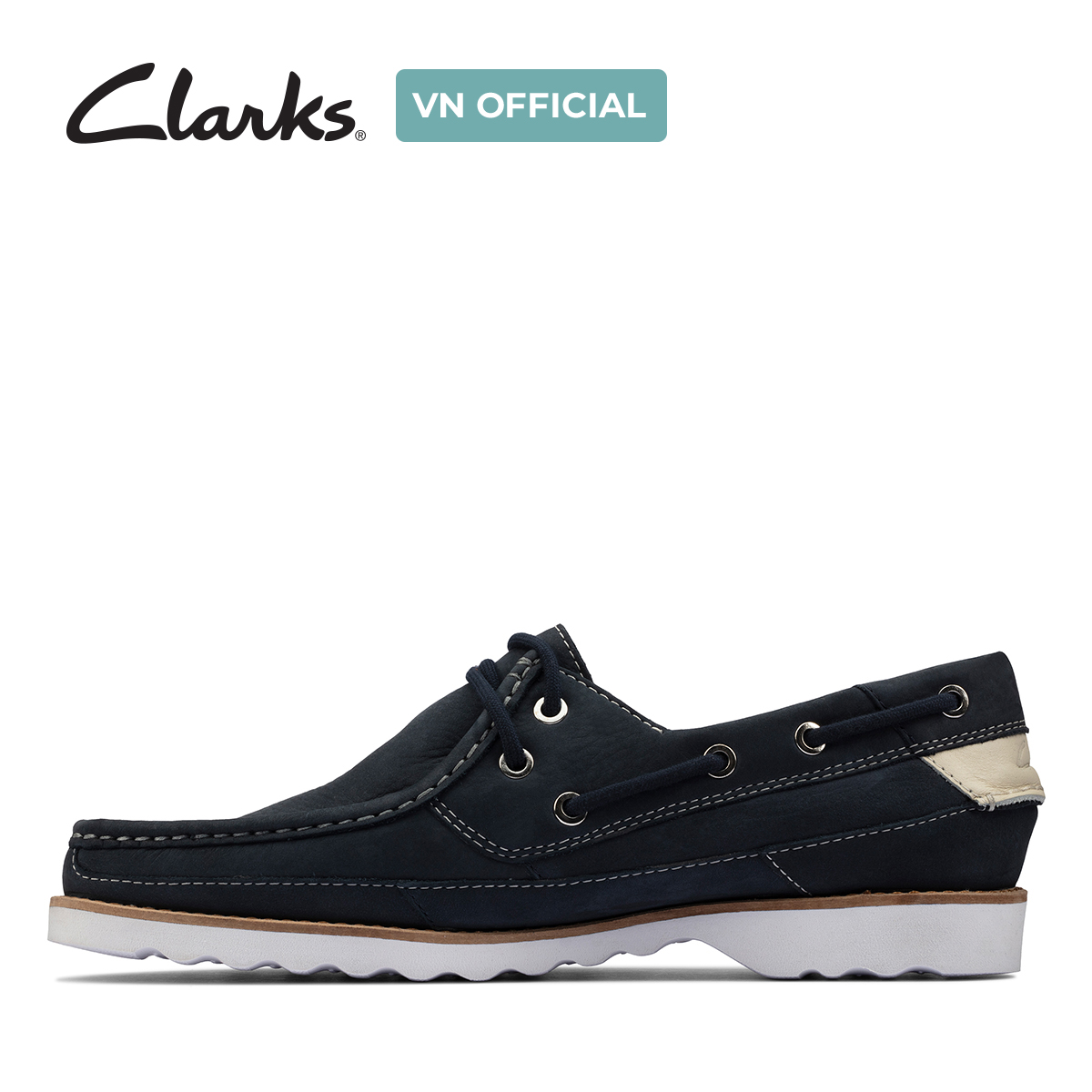 Giày Lười Da Nam Clarks - Durleigh Sail