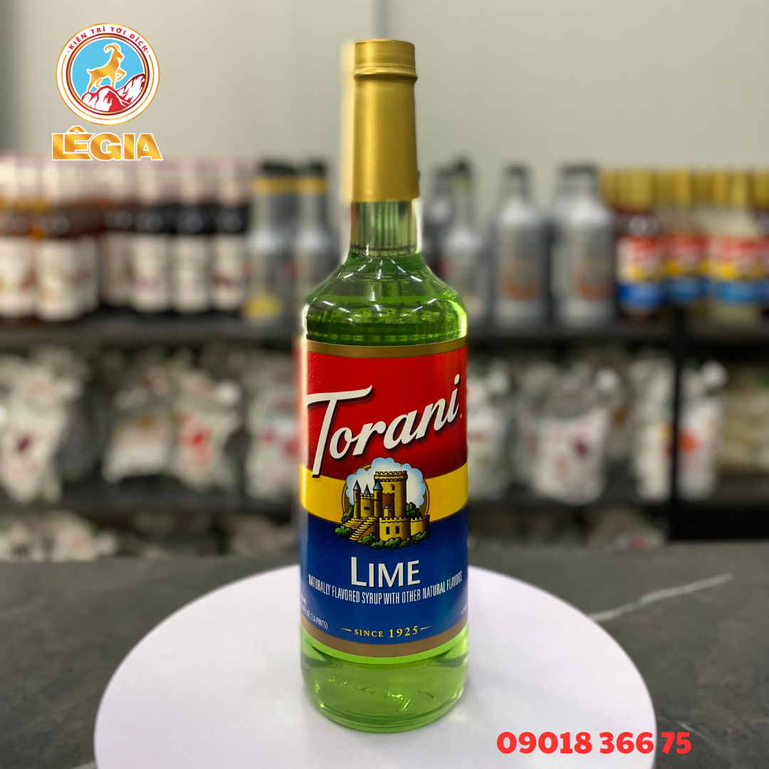 Siro torani chanh xanh 750ml - torani lime syrup