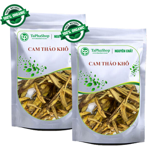 Cam thảo bắc sấy khô 100g - tấn phát