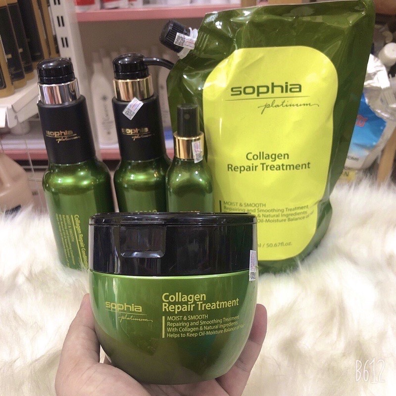 Kem hấp ủ Sophia Collagen Platinum