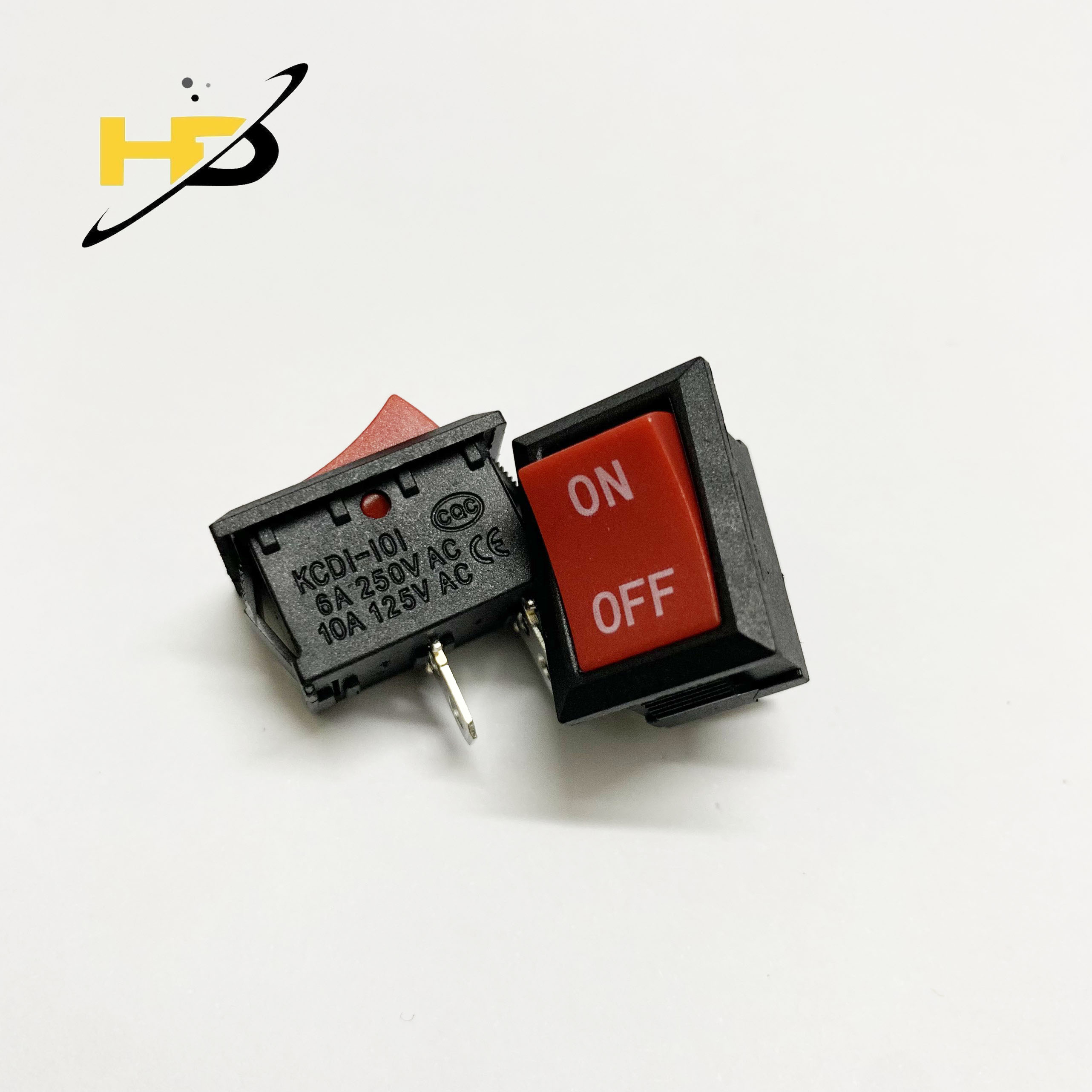 Combo 3 Chiếc Công Tắc Bập Bênh 6A 250VAC 2 Chân-Contact ON/OFF